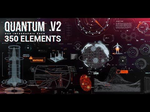 quantum hud infographic after effects template youtube infographic after effects template