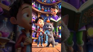 Magic Flying Book Adventure! ✨📚 #shorts #kidsvideo #magicbook #funadventure #cartoon #viralshorts