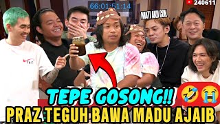 PRAZ TEGUH BAWA MADU AJAIB DARI TUKEY KE MARAPTHON 😂 BERUJUNG JADI KOMPOR NGEGORENG TEPE 🤣