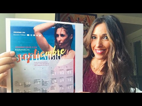 Calendario Septiembre Susana Yábar - Calendario Septiembre Susana Yábar