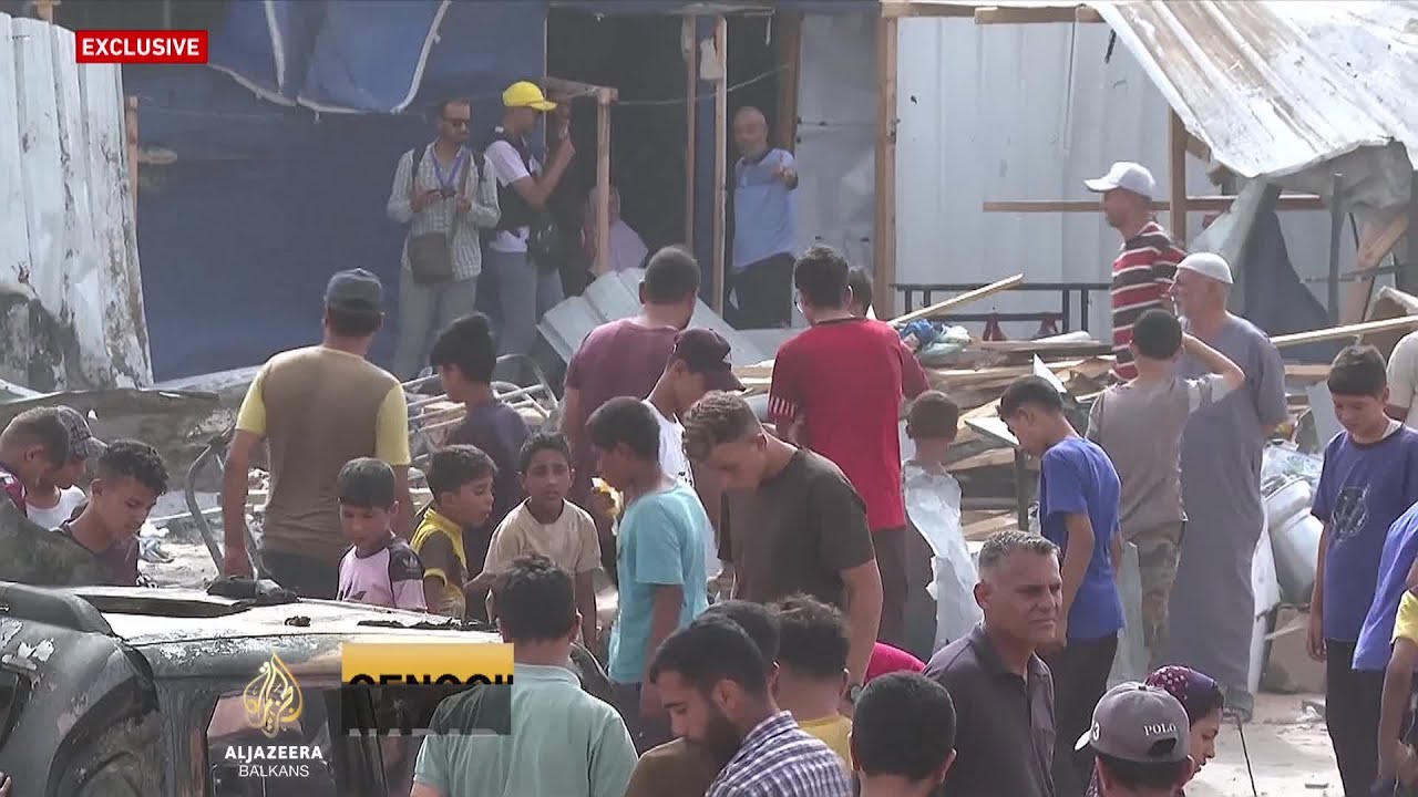 إسرائيل تشن هجوماً على خيام النازحين في رفح