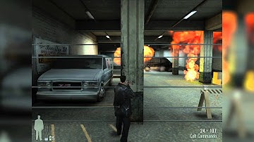 Max Payne Gameplay: Part #3 / Chapter #4 - Backstabbing Bastard (Garage)