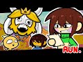 Frisk and chara ruins asgores career  undertale animation