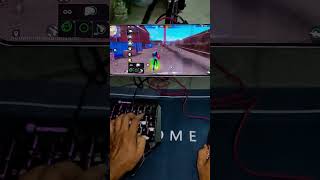 How to play free fire with keyboard mouse in mobile | ⌨️ 🖱📱 full setup without app no activation