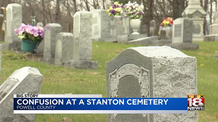 Confusion At Stanton Cemetery