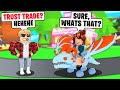 TOXIC Flexer Tried To *SCAM* Us As RICH NOOBS! (Roblox Adopt Me)