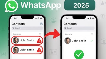 How to Fix Duplicate Contacts in WhatsApp | WhatsApp Showing Duplicate Contacts (2025 Update)