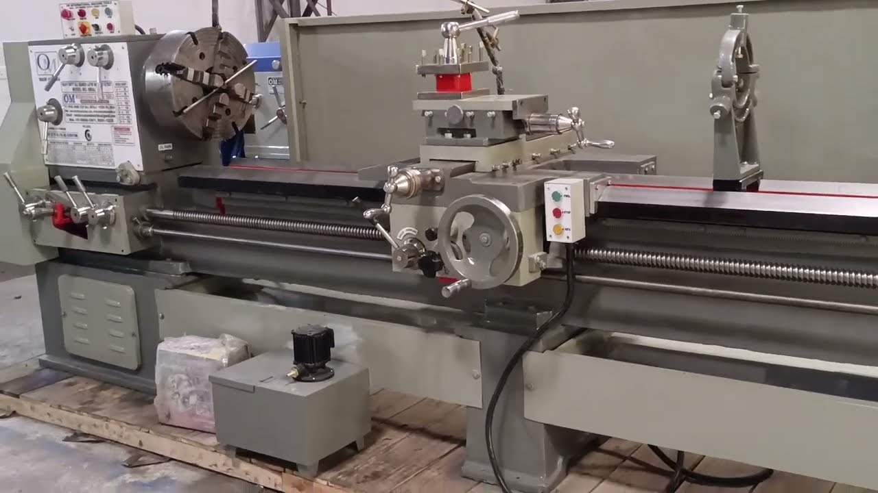Heavy Duty All Gear Head Lathe Machine 12 Feet (Model No. OMAL - 12) - OM Brand 