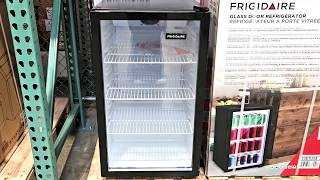 FRIGIDAIRE COMPACT REFRIGERATOR GLASS DOOR 3.3 CU FT Shop with us at Costco!!!