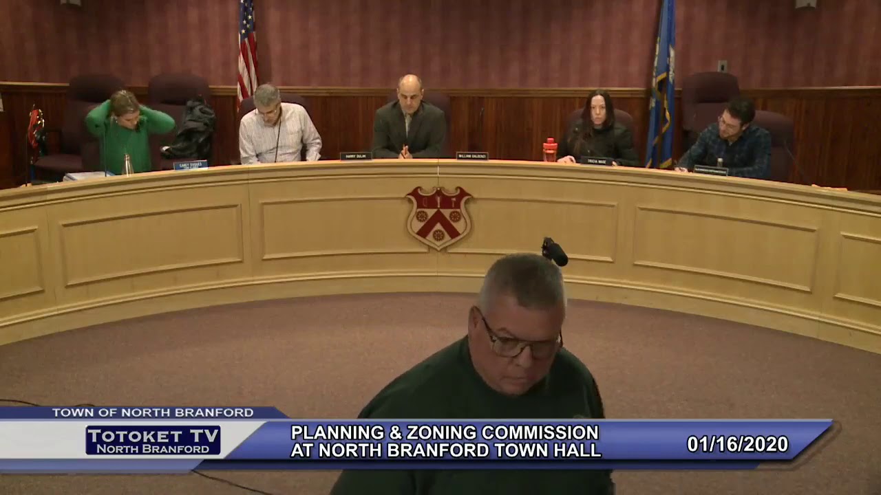 North Branford Planning & Zoning Meeting 01/16/2020 YouTube