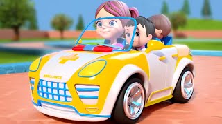 Wheels On The Ambulance Go Round And Round, Vehicle Song and Nursery Rhymes for Kids by Little Treehouse - BabyMagic  Nursery Rhymes 89,783 views 3 months ago 13 minutes, 25 seconds