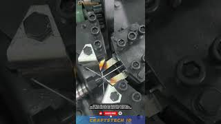 Wire Bending Machine Forms Precise Shapes with Multi-Tool System #machine
