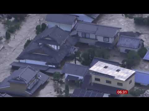 Weather Events 2019 - Typhoon Hagibis flooding (Japan) - BBC - 13th October 2019