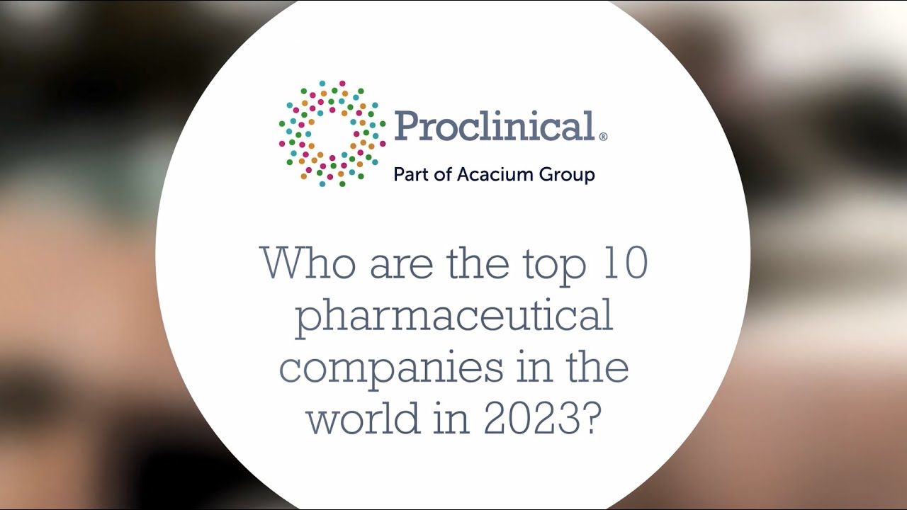 Who are the top 10 pharmaceutical companies in the world? (2023