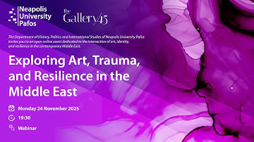 Exploring Art, Trauma, and Resilience in the Middle East