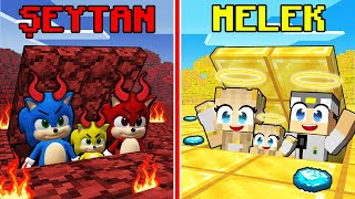 MELEK BERCA AİLE VS ŞEYTAN BEBEK SONİC AİLE GİZLİ ÜS KAPIŞMASI!