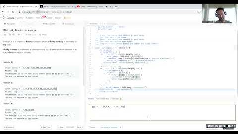 1380. Lucky Numbers in a Matrix - Javascript - Time: O(n) Space: O(n) - Leetcode