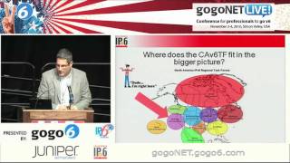 California v6 Task Force Update by George Usi at gogoNET LIVE! IPv6 Event