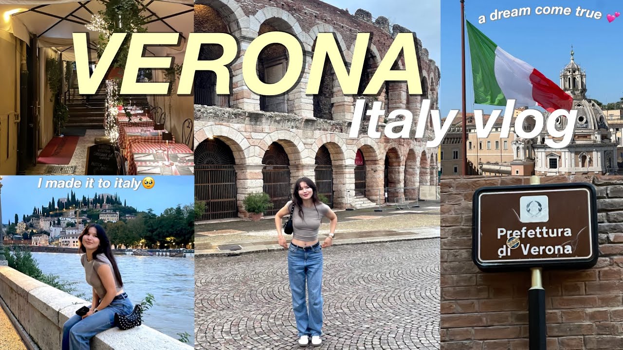 VERONA ITALY🇮🇹😍|أول مرة نمشي لدولة أحلامي 🥹(الطاليان 🍝🍕💃🏻)
