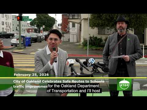 Safe Routes to School Press Event