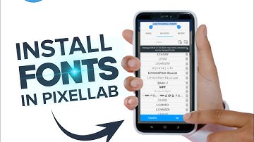 How to Download And Install Fonts In PixelLab | Step By Step Tutorial