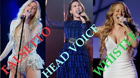Female Singers - Falsetto, Head Voice & Whistle High notes