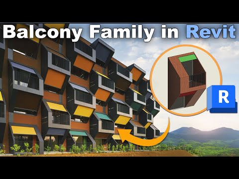 Balcony Family in Revit Tutorial