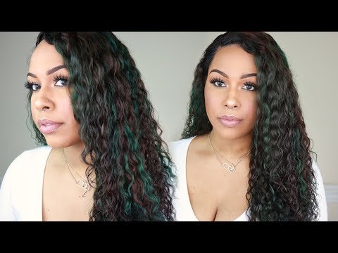 How To Stovetop Dye Synthetic Wigs w Rit DyeMore “Peacock Green” 