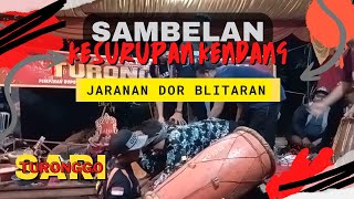 JARANAN TERGANAS SAMPAI KESURUPAN KENDANG SAMBELAN Part 6 Turonggo Sari