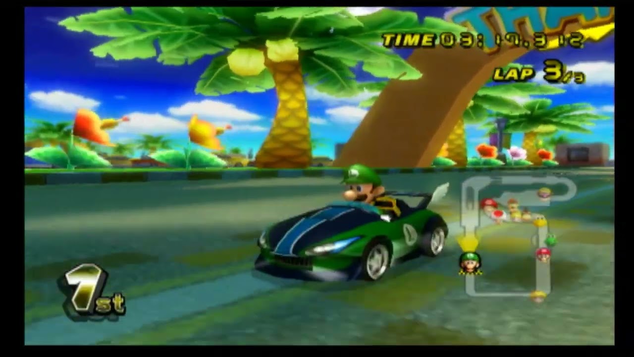 Mario Kart Wii - Grand Prix 50cc Flower Cup