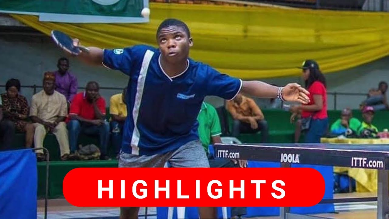 FINAL - Adegoke Muiz Vs Fayele David | Lagos TableTennis Championships | Teslim Balogun Stadium