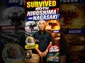 The Only Man Who Survived Hiroshima AND Nagasaki! #hiroshima #history