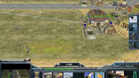 Command and Conquer: Generals - USA Mission 7 (Brutal) Part 1 / 2