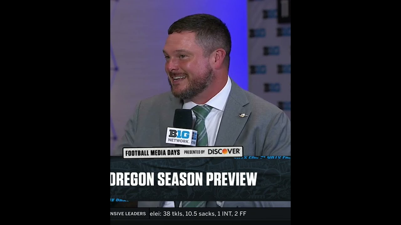Dan Lanning On Coaching Celebration Within Your Team Oregon Football