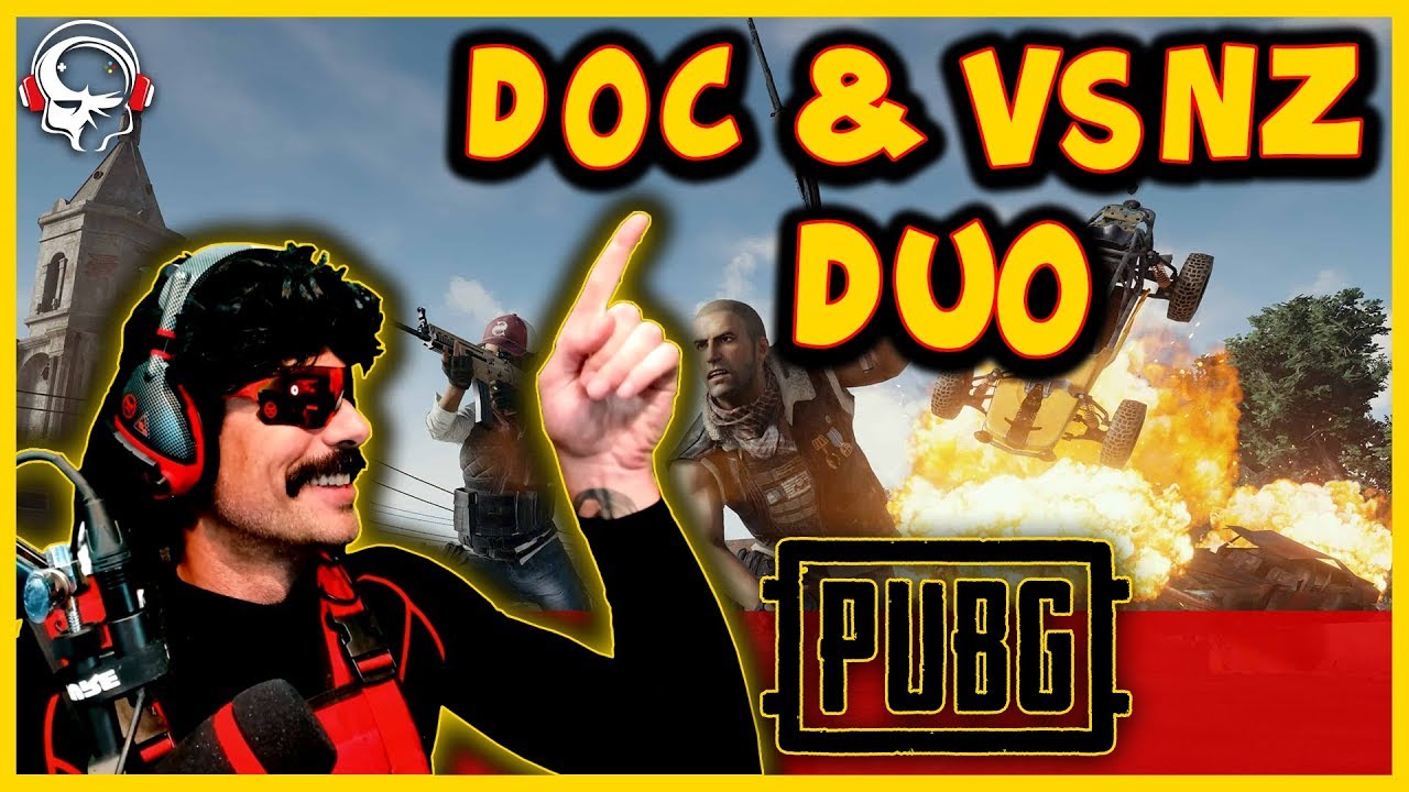 Dr Disrespect Chicken Dinner Adventures w/Vsnz (DrDisrespect Pubg Duo Gameplay #83)