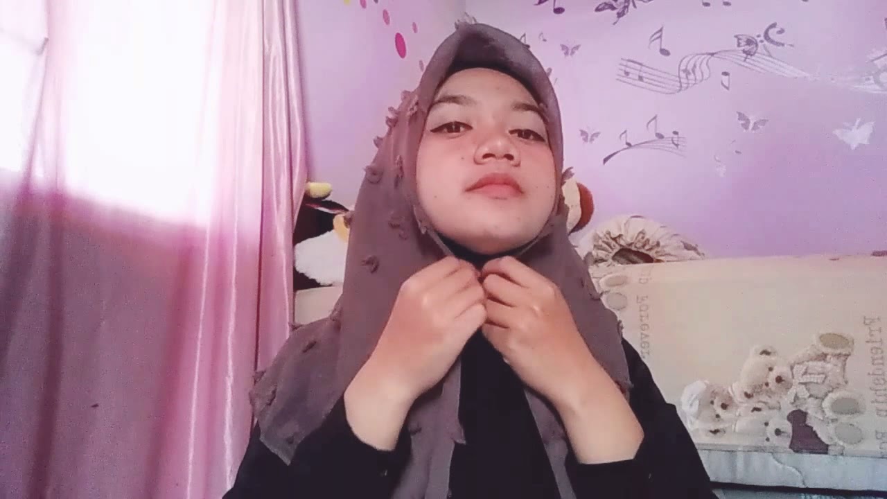 4 Tutorial Hijab Segi Empat Rubiah Simple YouTube