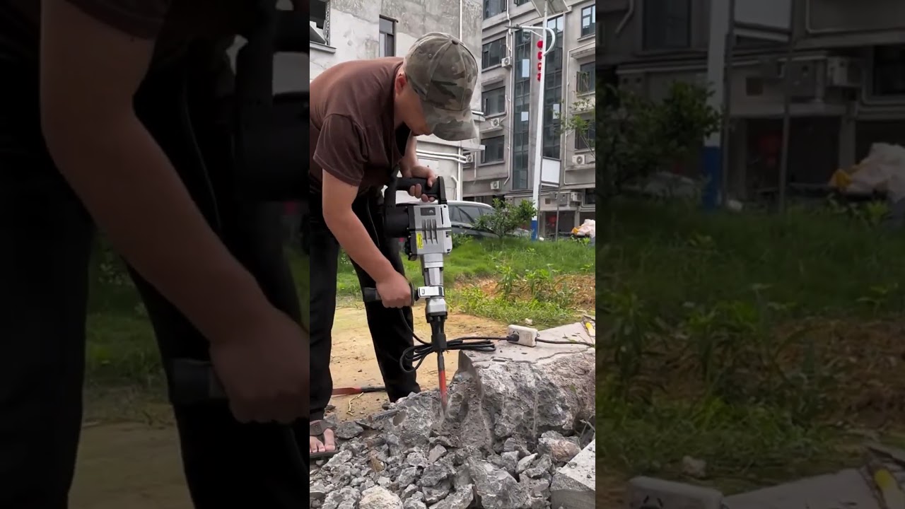 Concrete pile crushing tool -Good practical tools to share