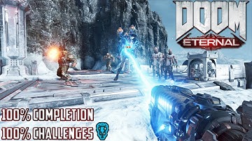 DOOM Eternal - Level 3 Cultist Base [100% SECRETS COMPLETION]