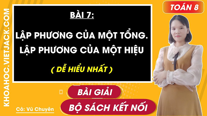 Bài 7 trang sgk toán 8 tập 1 năm 2024