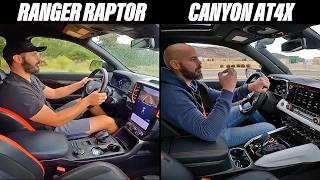 You have $60k to spend - Ford Ranger Raptor vs GMC Canyon AT4X