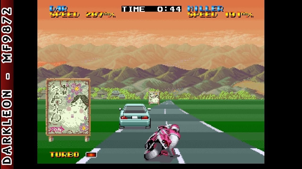 Road Rash e Super Hang-On estão entre os melhores jogos de moto da