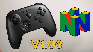 Testing 8Bitdos New 64 Controller New Firmware