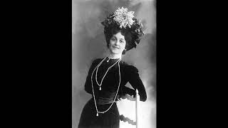Lina Cavalieri Soprano - Vissi Darte Tosca - Puccini 1910