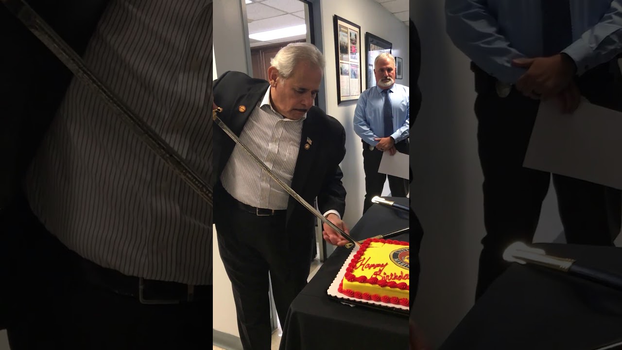 2019 Marine Corps Birthday Cake Cutting Ceremony