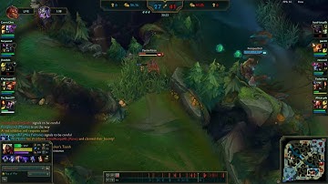 Zed Dodges Dumb Maokai Ult