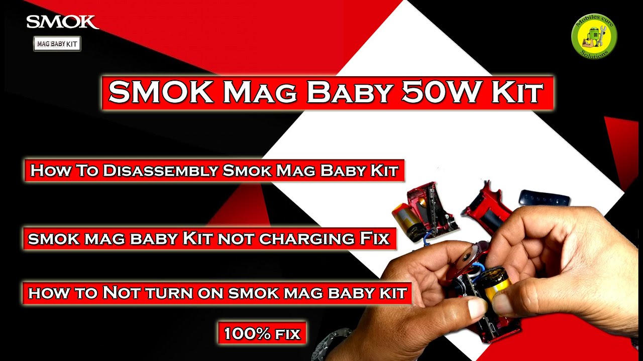 SMOK Mag Baby 50W Kit | how to Not turn on SMOK mag baby kit