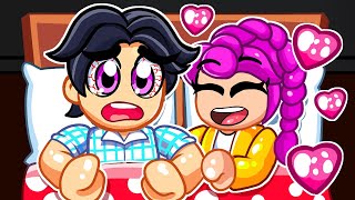 Rumi & Jinu SLEEPOVER In Roblox! (Kpop Demon Hunters)