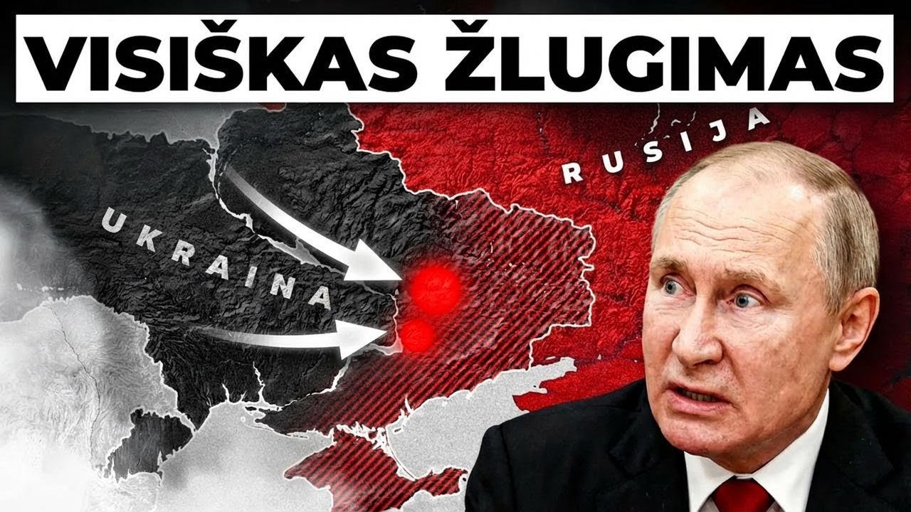 Putino frontas žlunga: Ukrainos smūgiai triuškina rusus