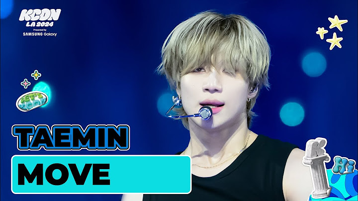 [KCON LA 2024] TAEMIN - MOVE@DREAM STAGE | Mnet 240813 방송