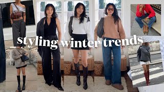 How to *actually* style: Fall / Winter Trends 2023